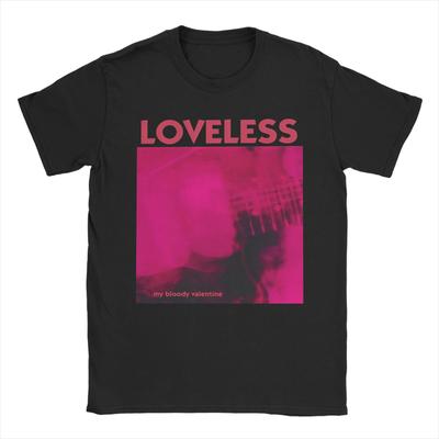 Summer Loveless My Bloody Valentine Trendy Cool T Shirts Cotton Tshirt for Unisexs Y2K Fun Cheap Print Short Sleeve Tees