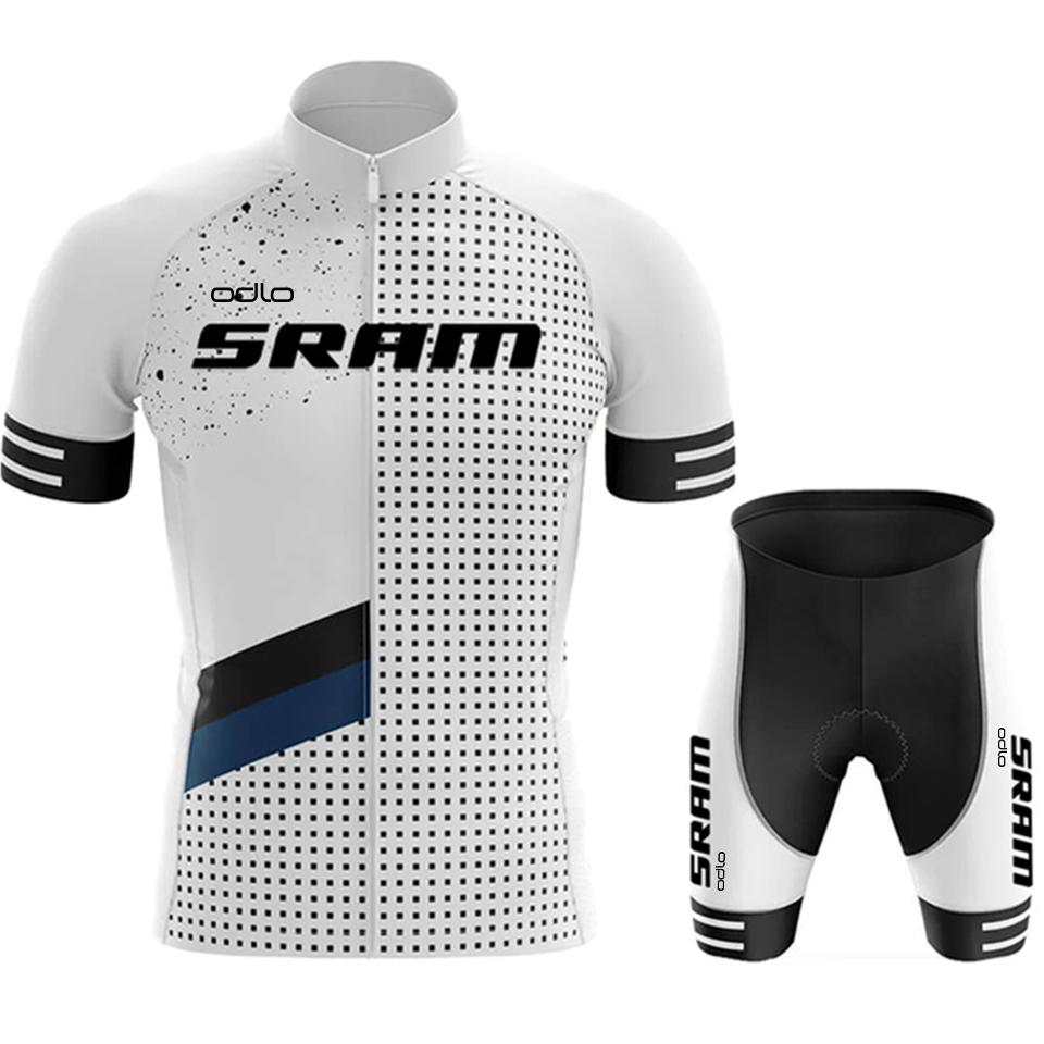 2026 SRAM Cyklistický dres Sada Letní cyklistické oblečení MTB oblečení na kolo Uniforma Maillot Ropa Ciclismo Pánský cyklistický oblek na kolo