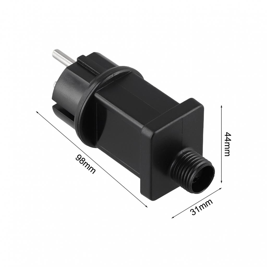 Waterproof 12V Power Adapter for LED Fairy Lights IP44 Rated 220V 240V 50 60Hz