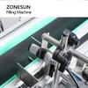 ZONESUN ZS-DTGT900M Rotary Lobe Pump Thick Paste Liquid Filling Machine Lotion Detergent Packing Equipment