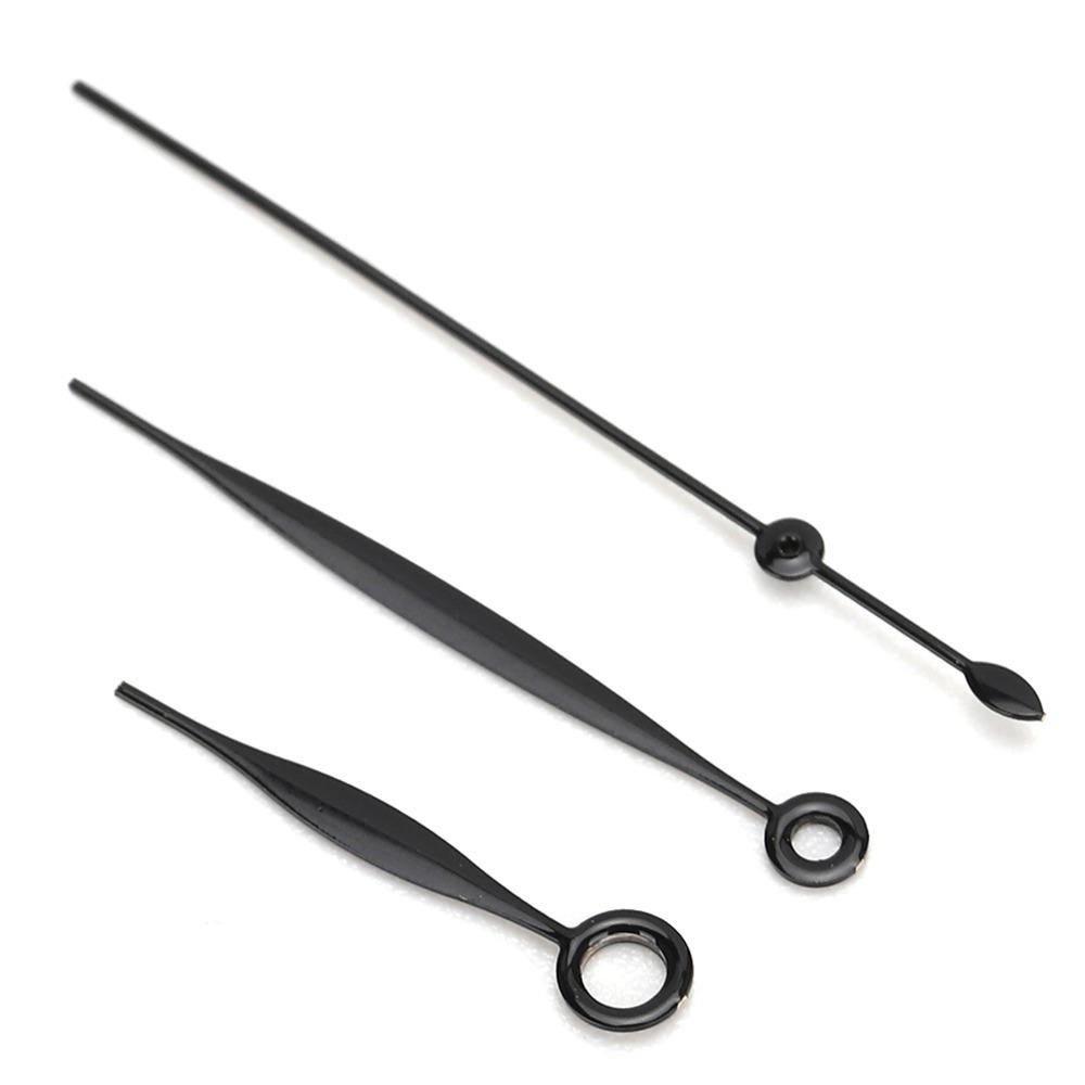 Metal Watch Hands Set Hour Hand Total Length 10.5mm Watch Needles Replacement Parts