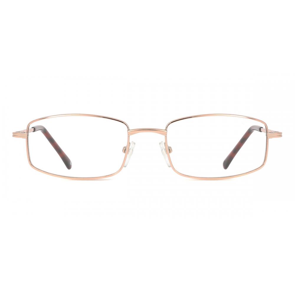 Full Rim Rectangle Gold Smartbuy Collection Skylar 799e Fashion Unisex Eyeglasses