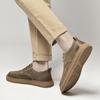 Homens oxfords camurça couro vestido sapatos masculinos sapatos casuais tênis de marca de luxo clássico apartamentos derby sapatos