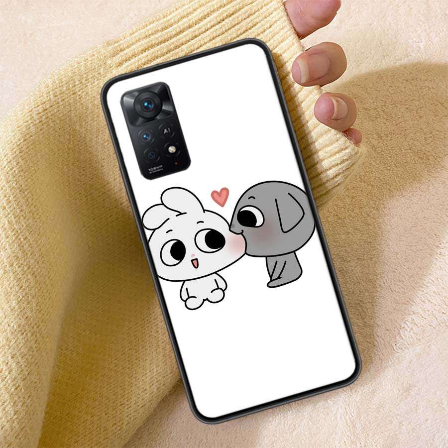 Cute Cartoon K-Kkamang Phone Case For Redmi Note 13 14 15 Pro Plus 12 13C 12C 15C 9 10 10C 9T 9C 9A TPU Soft Cover Clear Cell Ca