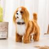 Plush Electric Toy Dog: Walking, Barking, Tail-Wagging, and Music with Induction Feature
