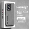 Phone Case for Honor 90 GT, Honor 90 GT Protective Cover, Upgraded Skin-Like Matte Lens Full Protection, Personalized Silicone - Smoke Gray