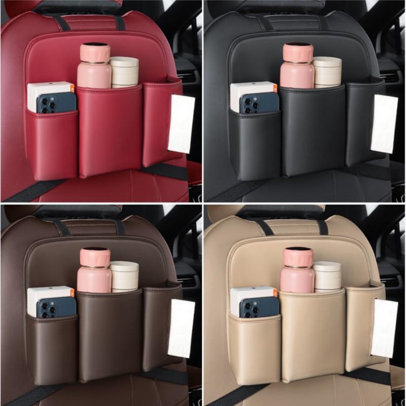 

Car Seat Back Organizer Car Trunk Mesh Cargo Storage Bag Pocket Cover Tissue Box Storage Organizer Interior Camping Accessories