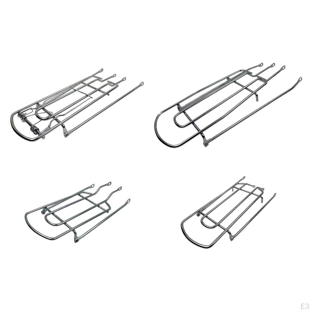 Luggage Rack, Thickened Rear Carrier Made of Solid Frame Steel for The Back , Rack