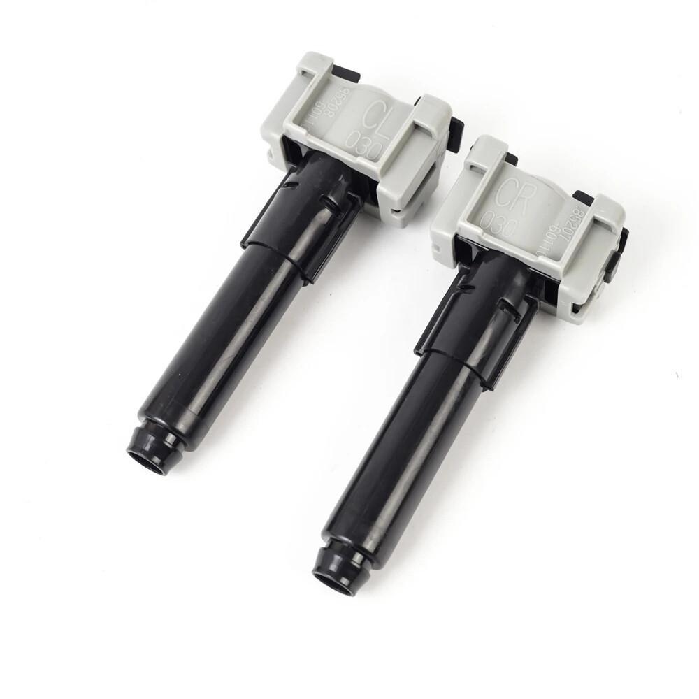 2x Headlight Washer Nozzle For 16-19 Toyota Land Cruiser 200 Front Left & Right
