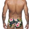 2024 European & American Low-Waist Sexy Fashion Print Men's Triangle Swim Trunks