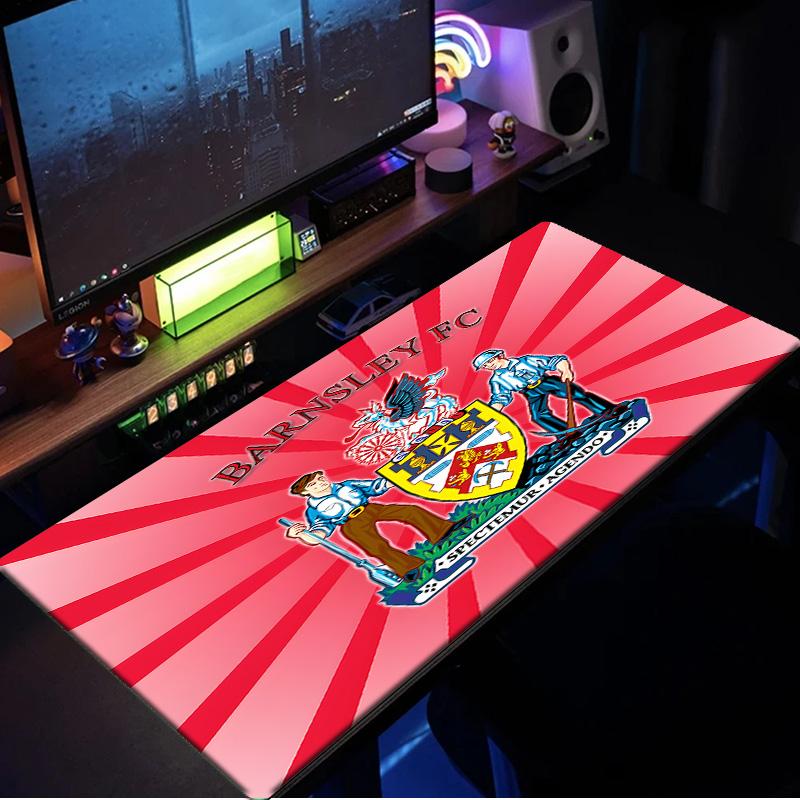 Barnsley Crest Design Mouse Pad, Rubber Base, Mouse Pad for Gamers and Office Use, Gaming Desk , Easy To Clean Mat Christmas fan gifts