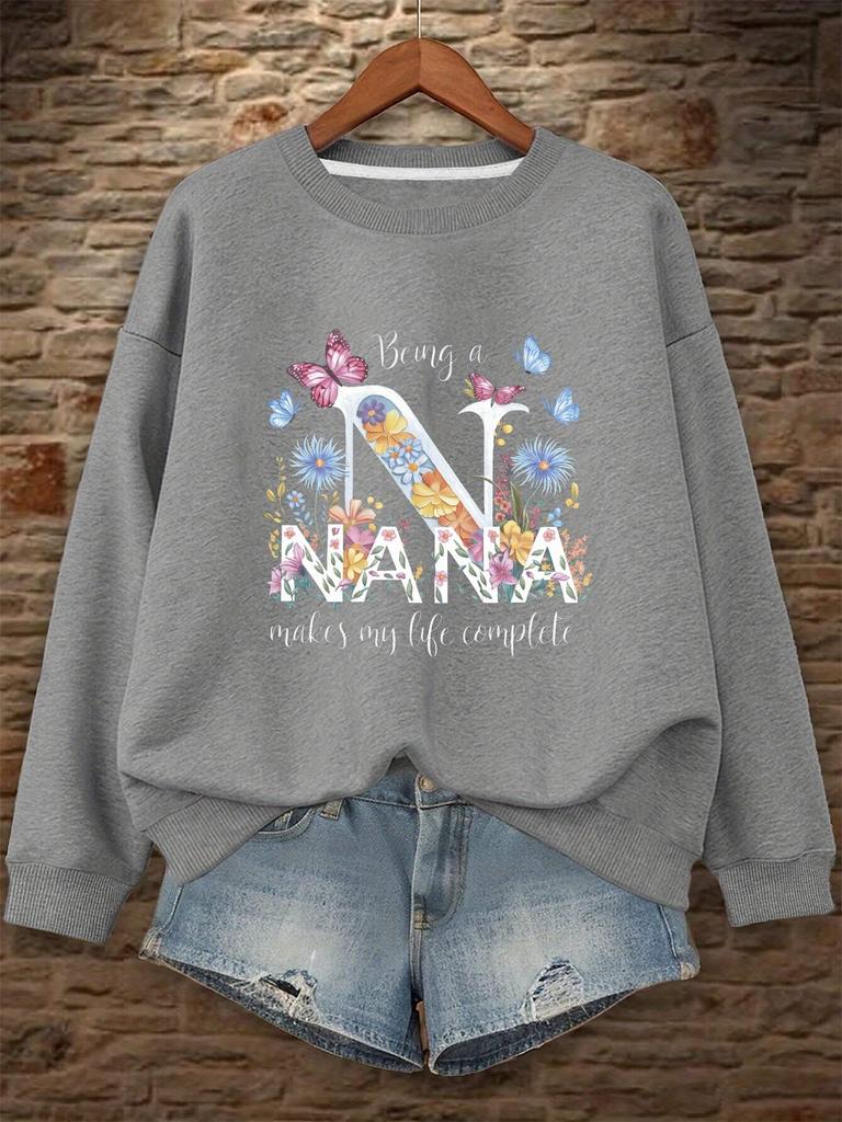 NANA Flowers women's sweatshirts
