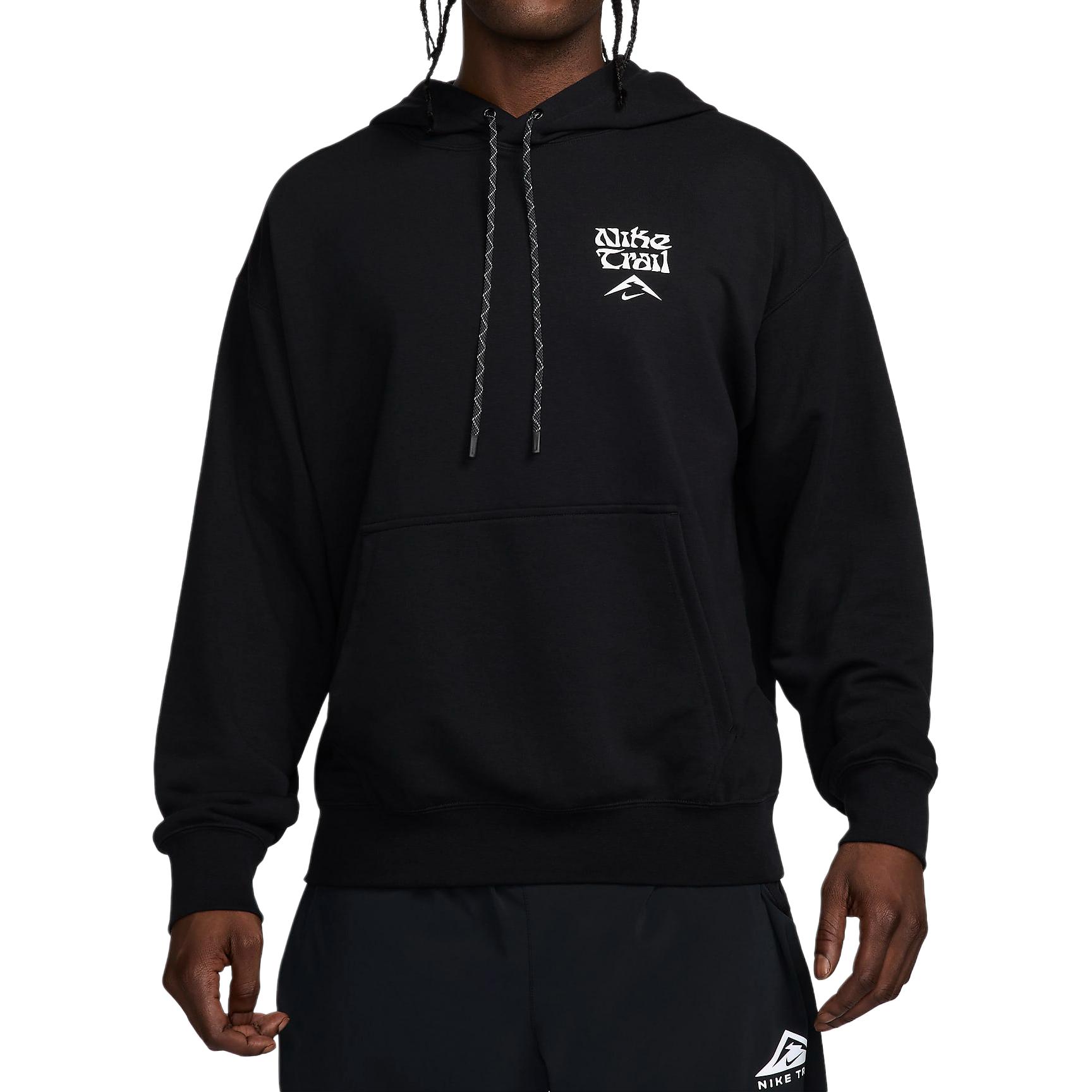 Nike Trail Men s Dri-FIT Fleece Running Hoodie HF0337-010 L