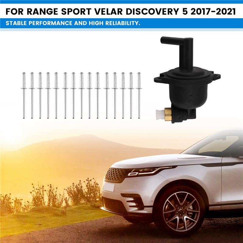 Durable-Air Supply Unit Expansion Chamber For Land Rover Range Sport Velar Discovery 5 Surge Tank LR095836 LR121262 LR140035