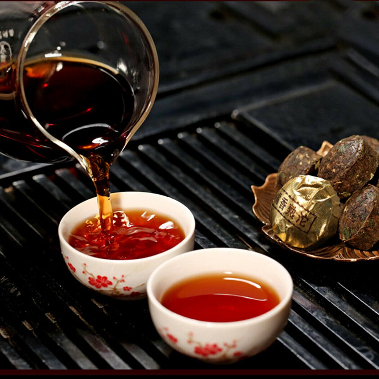 Органический спелый чай пуэр с ароматом клейкого риса — фото 9