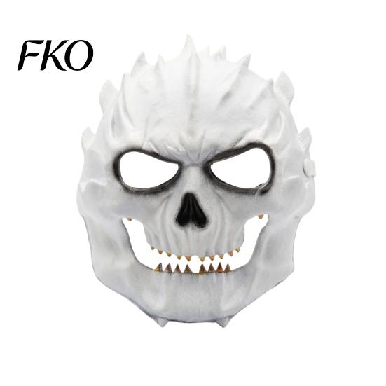 Masque Effrayant Léger Halloween Crâne Horreur Masque en Mousse, Mascarade Visage Entier Sinistre pour Adulte, Accessoires de Fête Costumes Cosplay