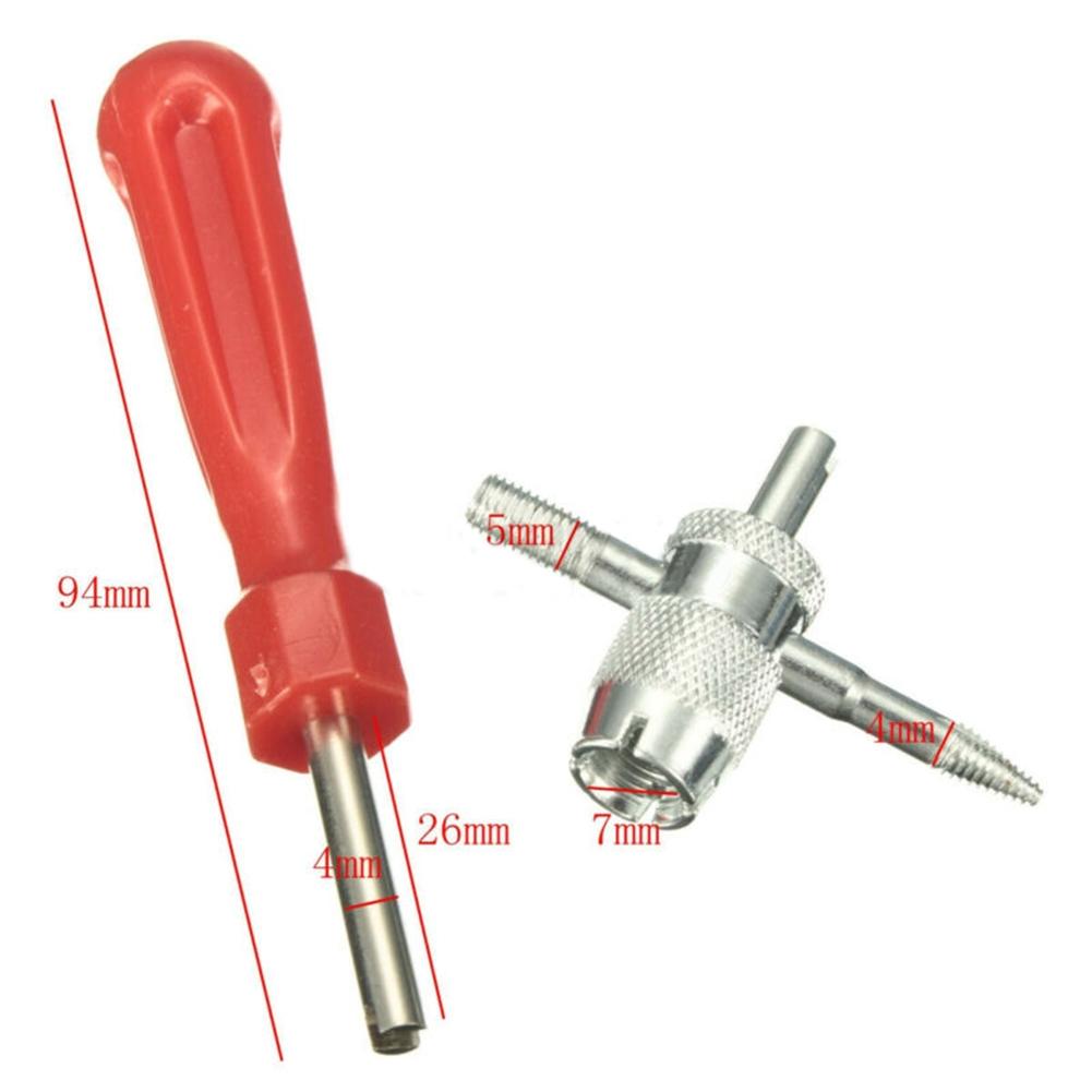 Tire Valve Puller Stem Core Remover Truck Repair Install Tool Plastic & Metal