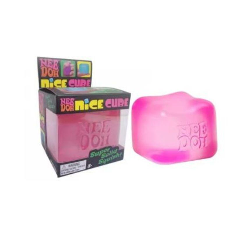 @Trending Nee Doh Jellyfish & Cube Squish Toy, Soft Jelly Squeeze Stress Relief Fidget Toy, Sensory NeeDoh for Kids & Adults
