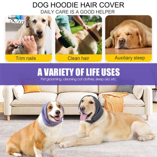 Zklidňující mikina s kapucí Hematom Ušní zavinovačky Chránič uší pro psy Chrániče uší pro domácí mazlíčky pro úlevu od úzkosti