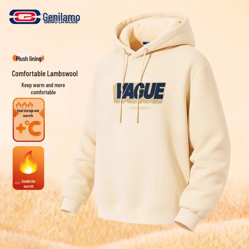 

GENIOLAMODE Men s Heavyweight Fleece Lined Hoodie 3XL