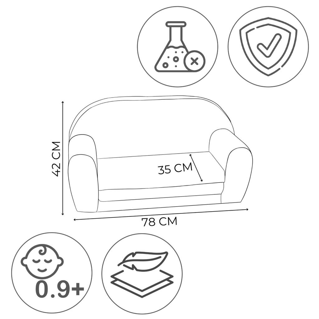 mini sofa print - indian