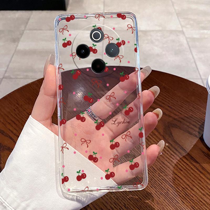 Jelly Casing For Vivo Y300 Pro Y300 Pro+ T4 Capa Clear Silicone Soft TPU Back Cover For Vivo IQOO Z10 Cute Rabbit Cat Phone Case