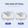 Car Front Window Sunshade Cover Windshield Folding Sun Shade For Honda Accord
