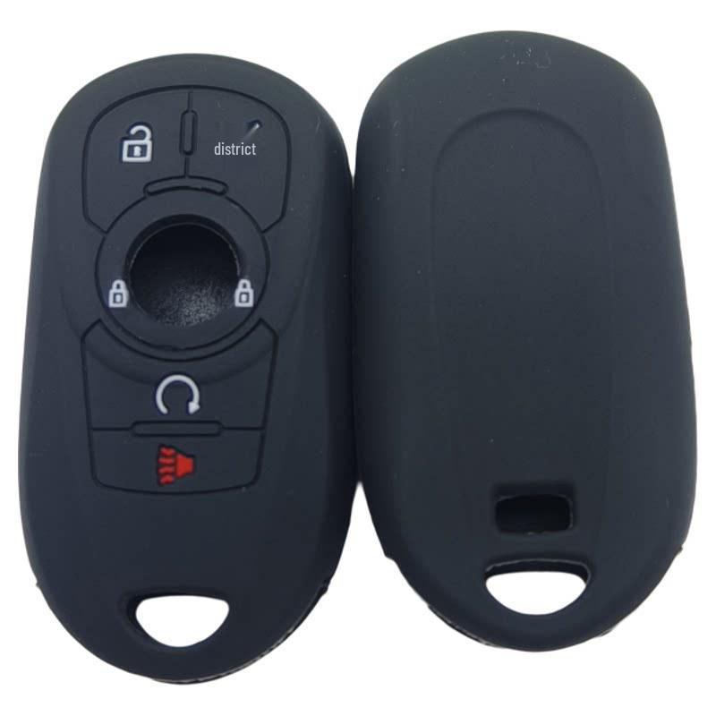 

Soft Silicone 5-Button Smart Key Case for Buick Regal, GL8, Verano Pro, LaCrosse, GL6, Excelle чорний