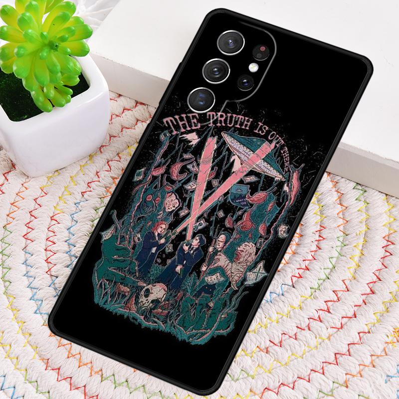 The X Files I want to believe soft TPU Phone Case For Samsung Galaxy note 10 pro S26 S25 S24 S23 S22 Ultra Plus S21 FE S20 Cover