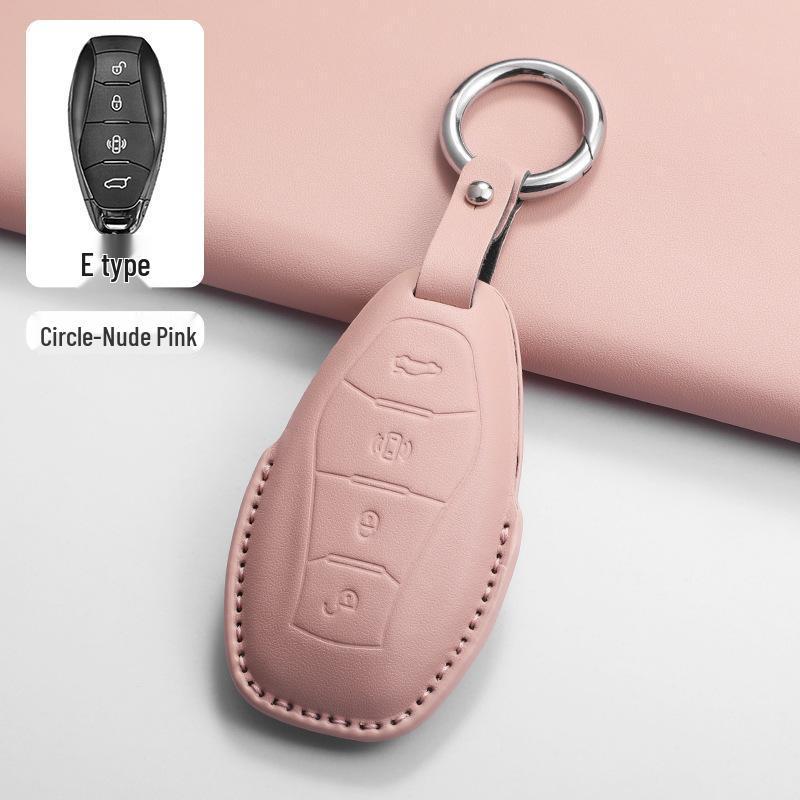 

High-Quality Key Cover for Hongqi H5, H6, H9, HQ9, HS5, HS7, HS3, EH7 Models - Stylish Design for Women