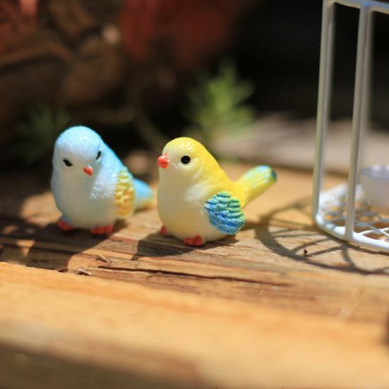 Micro Landscape Birdcage Ornaments, Vintage Iron Bird Cage, Decorative Hanging Bird Cage Decor, Hanging Frame Bird Cage Decor, Small Birdcages for