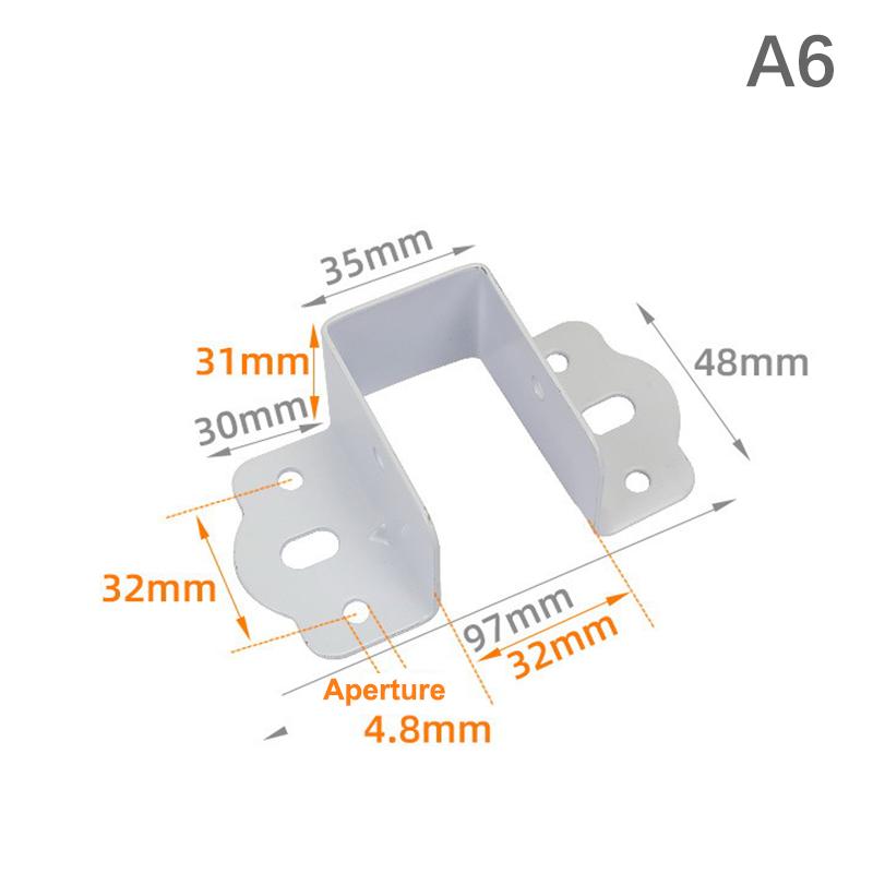 Thicken Bed Hinges Hook Corner Code Bed Beam Support Metal Stand Fixed Connector Hardware Accessories
