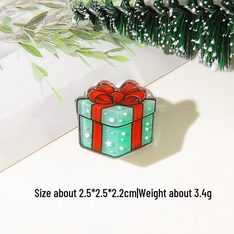 Festive Christmas Hair Clips: Santa, Snowflake, Tree, Gingerbread Man Designs