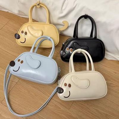 Niche Design Versatile Portable Bread Puppy Bag Simple High-Value Messenger Commuter Bag