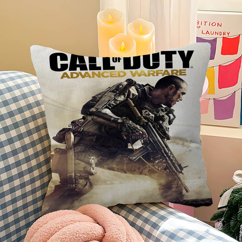 C-Call of Duty Pillowcase toon Gift Cushion Cover Bedroom Home Sofa Chair Seat Decor pillow case