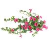 Hanging Basket Artificial Silk Morning Glory Flower Vine Home Decor Hot