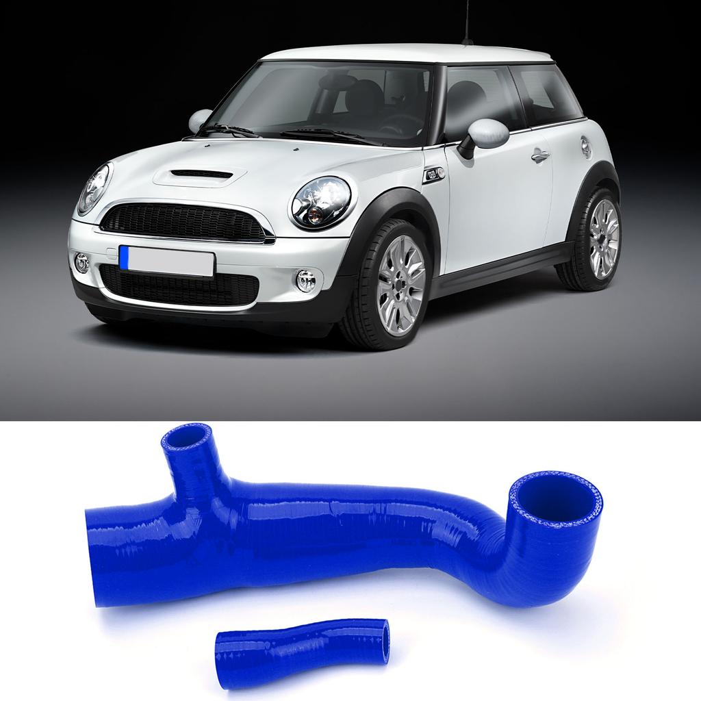 Silikon-Ansaugschlauch-Rohr-Kits für Cooper S R55 R56 R57 Pre-LCI 1.6L N14 2007 bis 2010 Blau
