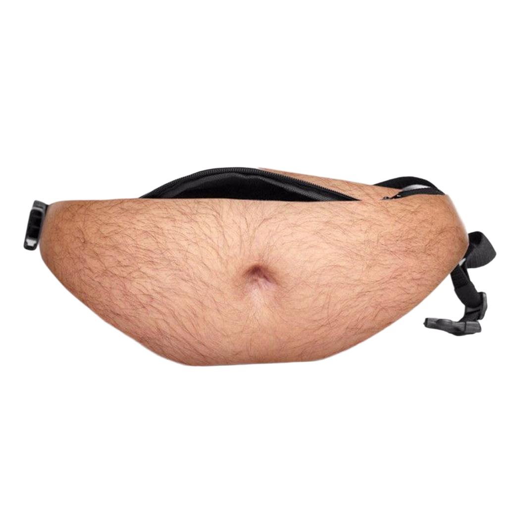Marsupio Realistico Divertente Finto Marsupio per Feste in Costume e Scherzi