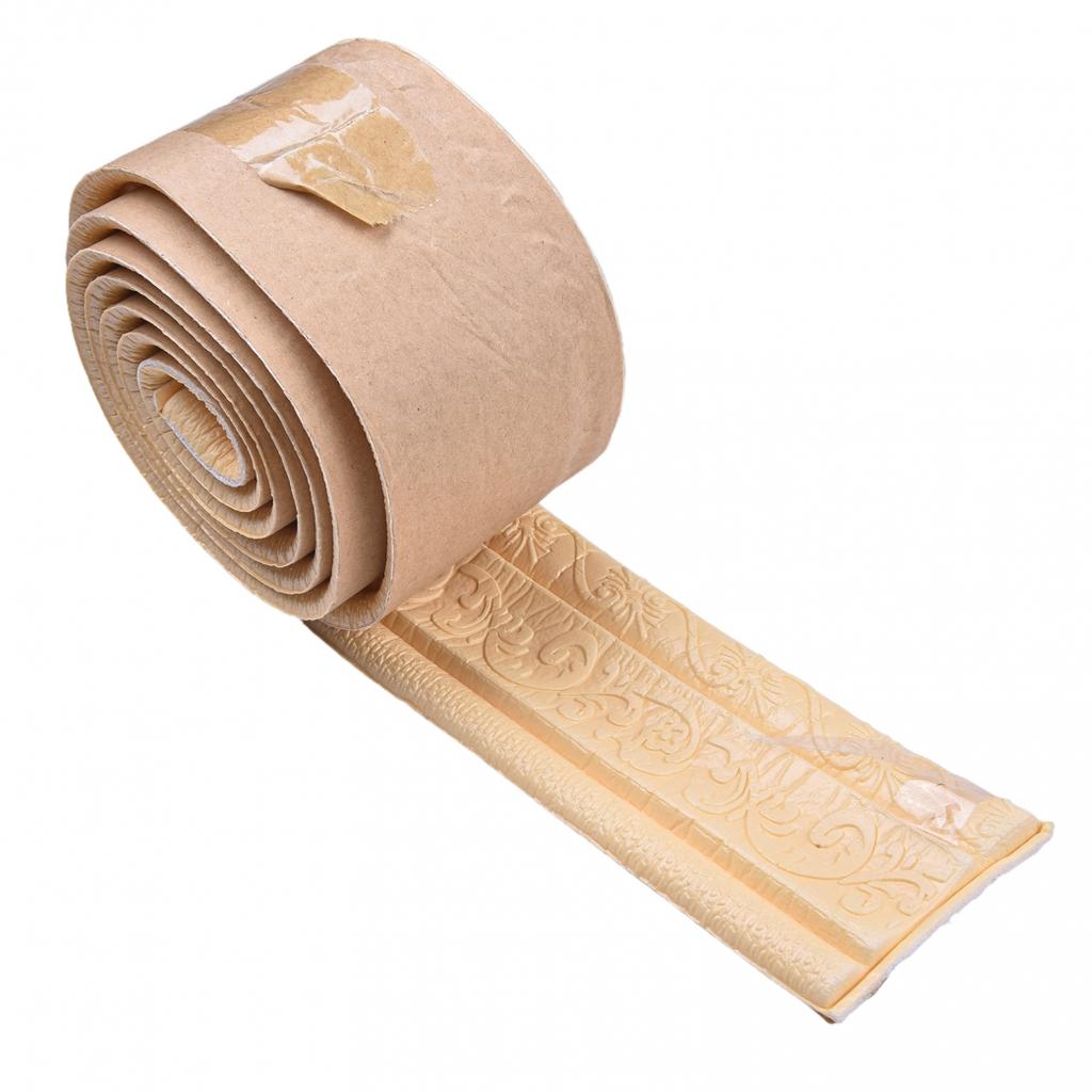 D Schaumstoffkante D Wandaufkleber Taillenlinie Sockelleiste