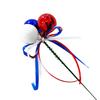 Independence Day Colorful Balls And Branches, Red White Blue Floral Poles, Reusable Plastic Foam Spheres, Vase Cake Decoration, Patriotic Party Decor