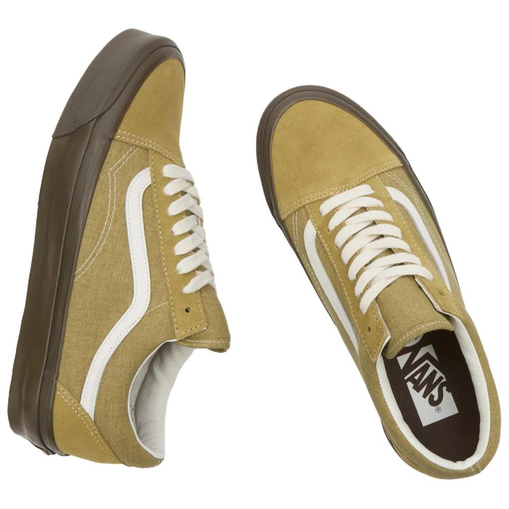 Vans Old Skool Reissue 36 LX Comfortable Versatile Low-Top Skate Shoes Women Sneaker Green White VN000CT96DY