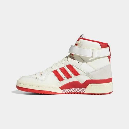 adidas Forum 84 High Cloud White Team Power Red GY6972 Men's Size