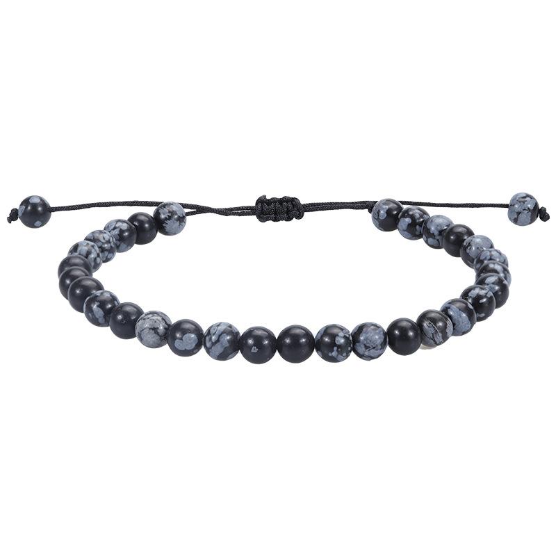 Fashion Natural Stone Tiger Eye Bracelet Lava Rock Bracelet Stress Relief Bracelets Unisex Jewelry Gifts
