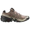 SALOMON Speedcross 6 Comfortable Fashionable Simple Low-Top Running Shoes Men Running Shoes Pink Brown 478110