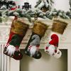 Soft Festive And Faceless Doll Christmas Stockings Ideal For Gift Giving And Holiday Cheer