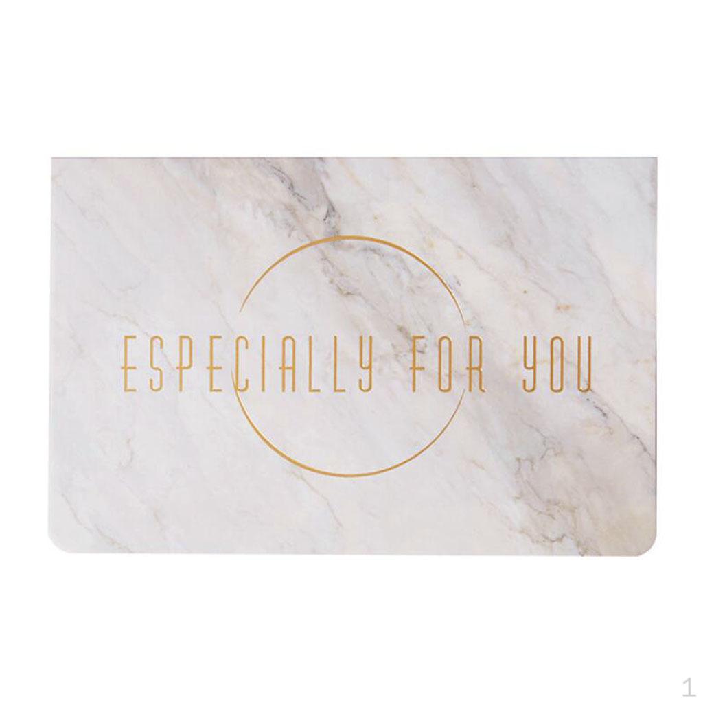 10 Pack Vintage Marble Paper Greeting Cards especially for you