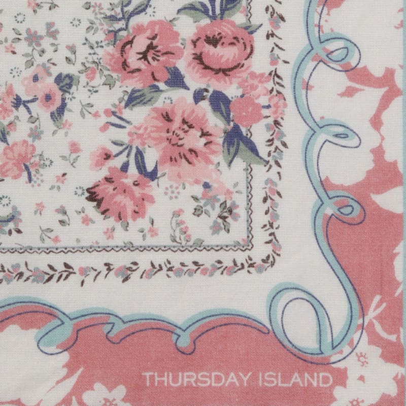 Thursday Island Flower Frame Bandana_T256MHC149W