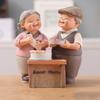DIY Ornaments Home Decoration Sweety Lovers Grandparents Model Lovers Figurine Couples Figurine