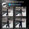 Compatible Frameless Rubber Strip for Nissan X-Trail: Front and Rear Wiper, HD 23 for 18-Year Models