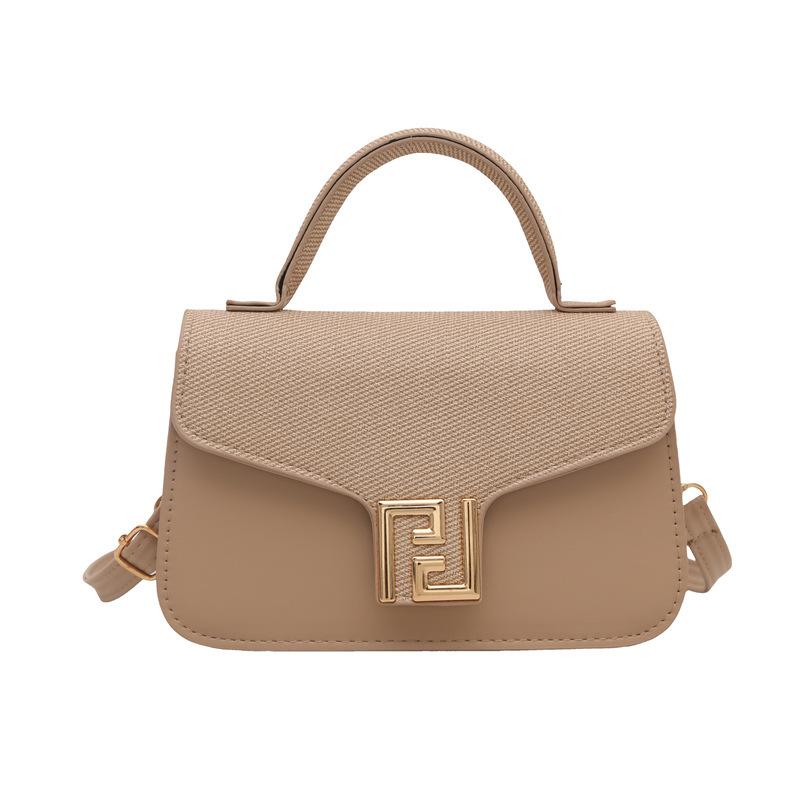 2025 summer new fashion trend small square bag casual simple women's niche shoulder messenger bag